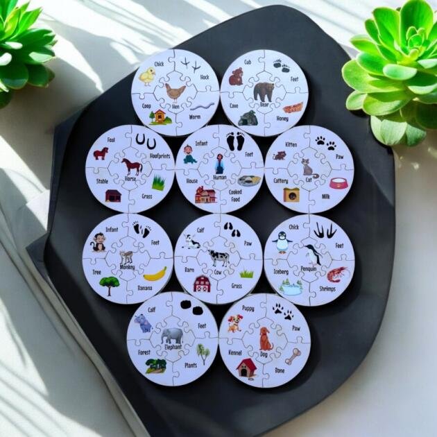 Creature Connection Puzzle