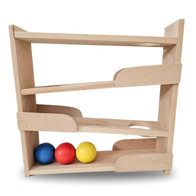 Montessori Wooden Ball Tracker for Babies